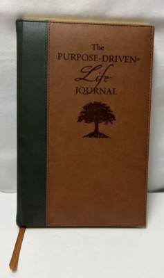 Leather Journal Prayer Journal The Purpose Driven Life Journal Notebook  NWOT-image