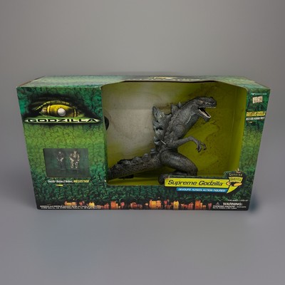 CIB VTG 1998 GODZILLA SUPREME GODZILLA FIGURE SET TRENDMASTERS-image