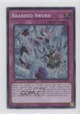 2022 Yu-Gi-Oh! Structure Deck: Albaz Strike 1st Edition SR Branded Sword 02l5-image