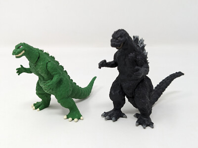 Godzilla Bandai HG Mini Figure Series Set of 2 Toho Kaiju Japan-image