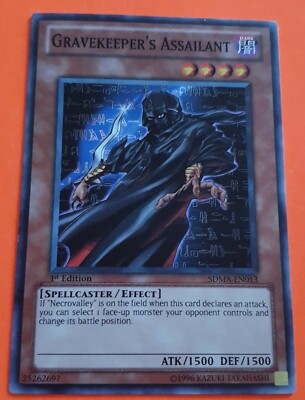 Gravekeeper's Assailant - 1st Edition Common - Marik Structure Deck - YGO-image