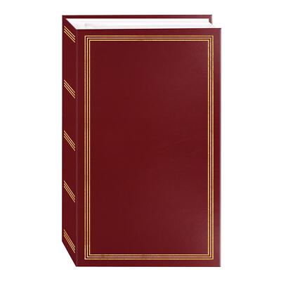 Photo Album 4X6 500 photos Pictures Organizer Family Storage Memory Holds Book-image