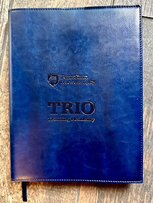 NEW University of Pennsylvania LEATHER BOUND TRIO Training Academy Journal-image