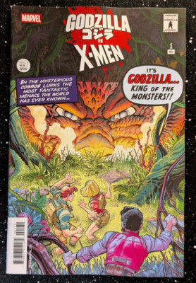 Godzilla Vs X-Men #1 Bradshaw Monster Homage Variant NM (2025)-image