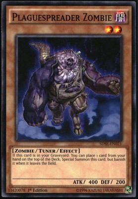 Yu-Gi-Oh! Synchron Extreme Structure Deck Plaguespreader Zombie 2015 SDSE-EN021-image