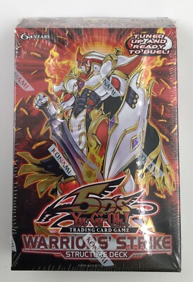 YU-GI-OH! 5Ds WARRIORS’ STRIKE STRUCTURE DECK - 1st Ed/ENGLISH Ed - NEW Sealed-image