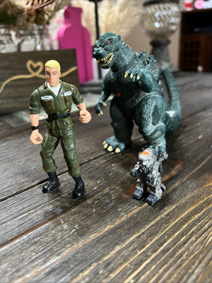 Godzilla 1994 Trendmasters, O’Neil Action Figure, Zoids Gojulas-image
