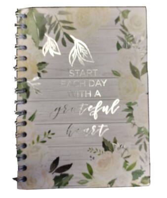 Start Each Day With a Grateful Heart  Journal Spiral Notebook Diary Lined 8x6-image
