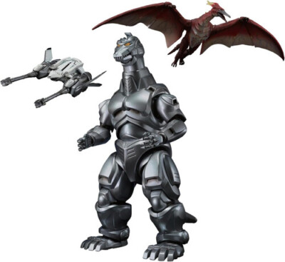 Tamashii Nations - Godzilla - S.H.MonsterArts - Mechagodzilla & Garuda & Fire Ro-image