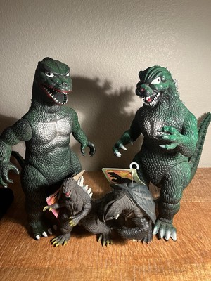 Vintage Godzilla Figurines  -4 All Together-image