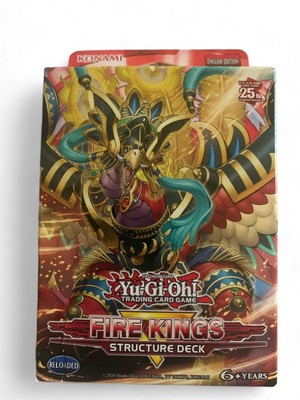 Yu-Gi-Oh TCG Fire Kings Reloaded Structure Deck Brand New SEALED-image