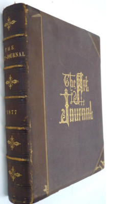 New Series Art Journal 1877 Vol 5 Appleton book Paris Expo Phila Cent engravings-image