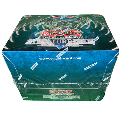 YU-GI-OH! NEW! Box of 8 MACHINE RE-VOLT STRUCTURE DECKS 1st ED/ENGLISH Sealed-image