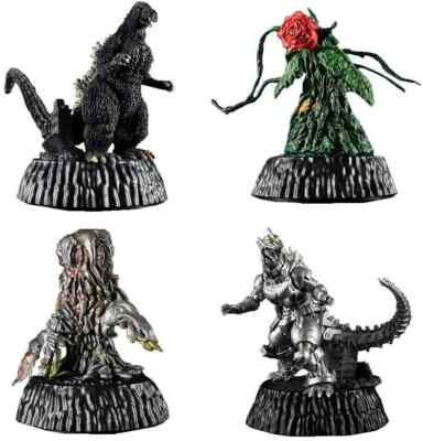 HG D+ Godzilla Diorama Figure Capsule 02-Set of 4 Full complete Biollante etc.-image