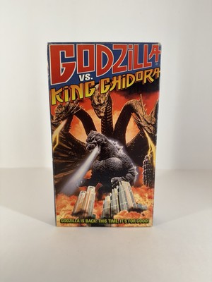 Godzilla Vs King Ghidora ( Vhs, 1991 ) Columbia Tristar - Kosuke Toyohara.-image