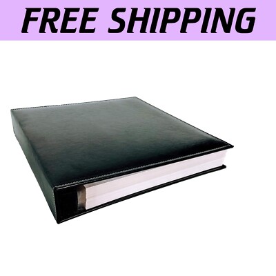 Large Self-Adhesive Photo Album - 100 Pages Vegan Leather, Perfect for Memories-image