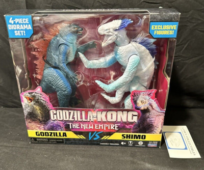 Godzilla x Kong The New Empire Godzilla vs Shimo Action Figures Monsterverse Toy-image