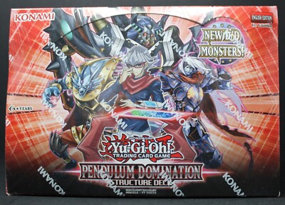 Yugioh: Pendulum Domination Structure Deck, display (8 decks) SEALED-image