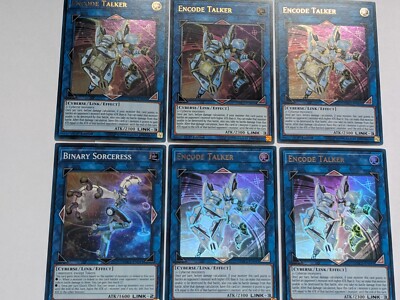 6x SDCL LOT!!  STRUCTURE DECK CYBERSE LINK EN041 +043 ENCODE TALKER Ultra-image