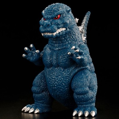 2025 FANTAZZZY TOYS 6.5” GODZILLA RETRO BLUE Figure Sofubi Monster Bandai Japan-image