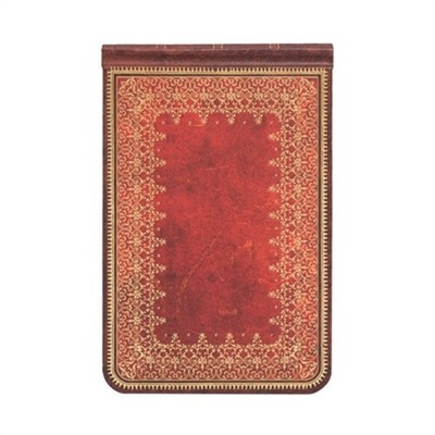 Paperblanks Foiled Old Leather Collection Hardcover Mini Reporter Grid Elastic B-image