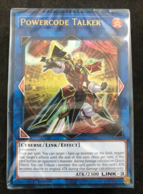 Yugioh Duel Links Powercode Talker Structure Deck Open Box Sealed 43 Card Deck -image