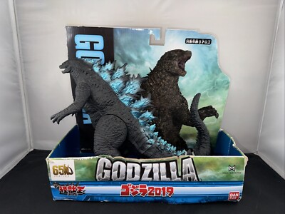 2019 BANDAI 10” GODZILLA KING OF THE MONSTERS MONSTER KING SERIES NEW IN BOX!-image