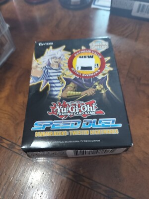 YUGIOH 1ST ED SPEED DUEL: TWISTED NIGHTMARES STARTER DECK FACTORY SEALED NEW-image