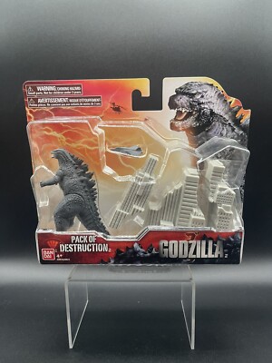 Godzilla Pack Of Destruction Bandai 3.75 inch Scale-image
