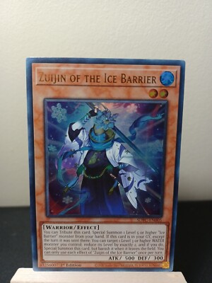 Yu-Gi-Oh! TCG Zuijin of the Ice Barrier Structure Deck: Freezing Chains NM-image