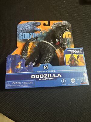 Monsterverse  Godzilla VS Kong Godzillla With Heat Ray Action Figure 😱👀-image