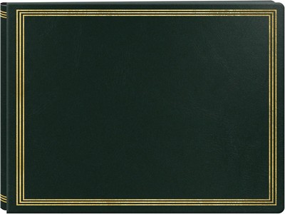 Pioneer Photo Albums Jumbo Magnetic Page X-Pando Hunter Green, Green -image