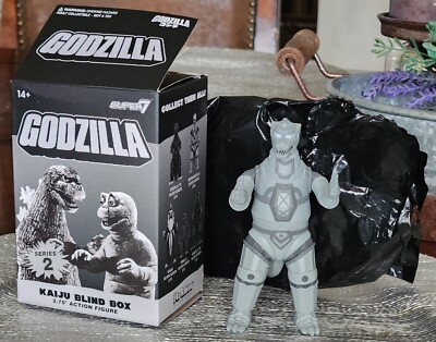 Super7 MechaGodzilla Kaijo Blind Box 3/12 TOHO  Reaction Action Figure-image
