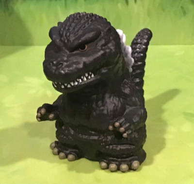 GODZILLA 1989 VINYL FINGER PUPPET FIGURE SD-image