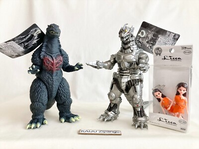 2004 Bandai Godzilla Mechagodzilla Tokyo SOS Box Figure Set Toys Dream Project-image