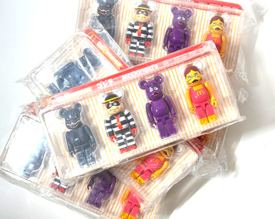 Medicom McDonald's Japan BE@RBRICK Godzilla Set 150% 4 Set Collaboration Figure-image