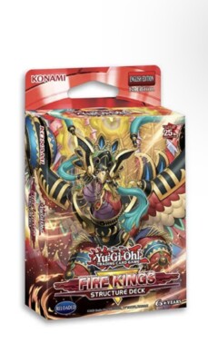 Yu-Gi-Oh Cards - Structure Deck - FIRE KINGS [Reloaded] - New & Factory Sealed-image