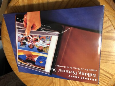 Sharper Image Talking Pictures 36: Album for 36 Photos & Messages-image