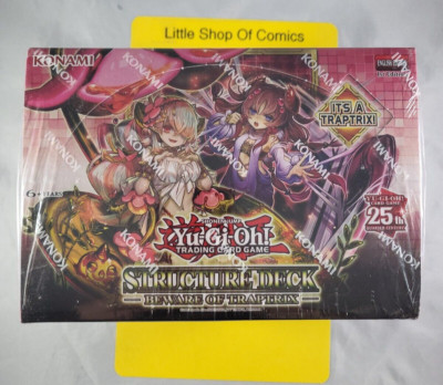 Yu-Gi-Oh! Beware of Traptrix Structure Deck 1st Edition Display (8) Sealed TCG-image