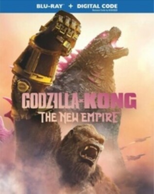 Godzilla X Kong The New Empire Blu Ray Free Shipping New Sealed W/slipcover-image