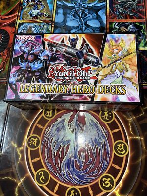 yugioh legendary hero decks box set-image