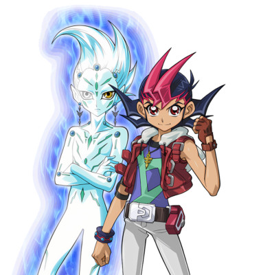 Astral and Yuma Yugioh Duel Links Weatherproof Anime Sticker 6