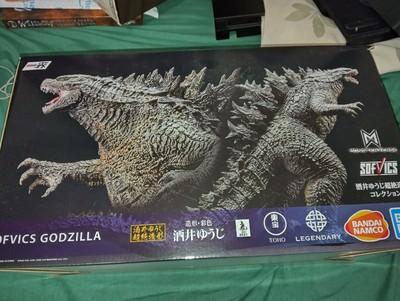 Bandai SOFVICS Godzilla vs Kong  Godzilla Statue  US Seller-image