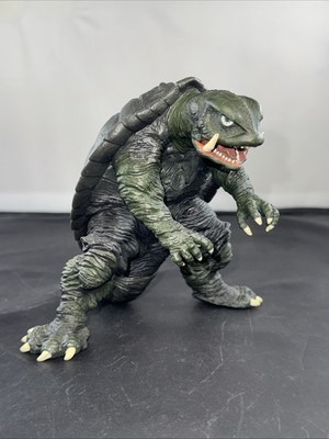 2003 SEGA X-PLUS 6” GAMERA Green Soft Vinyl Figure Monster tokusatsu-image