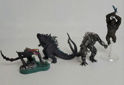 Gekizo Art Spirits Godzilla vs Kong 2021 Hyper Modeling Series Set of 4
