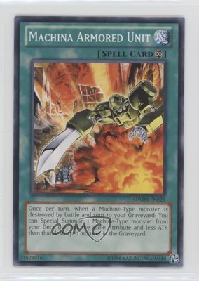 2010 Yu-Gi-Oh! Machina Mayhem Structure Deck Unlimited Armored Unit 0y59-image