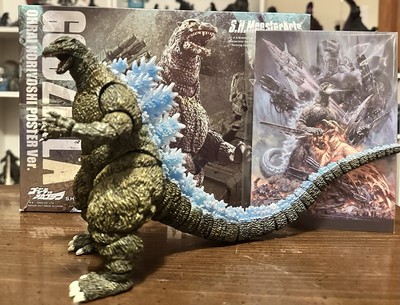 BANDAI S.H. MonsterArts Godzilla Ohrai Noriyoshi Poster Ver Tamashii Nations-image