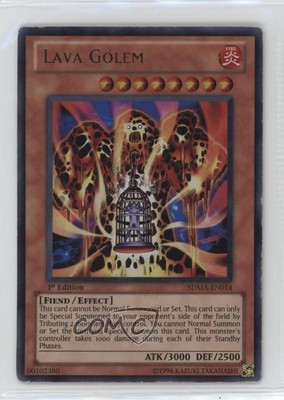 2010 Yu-Gi-Oh! Marik Structure Deck 1st Edition Lava Golem #SDMA-EN014 0rq9-image