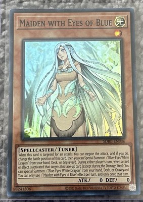 Maiden with Eyes of Blue SDBE-EN006 Structure Deck: Saga of Blue-Eyes White...-image