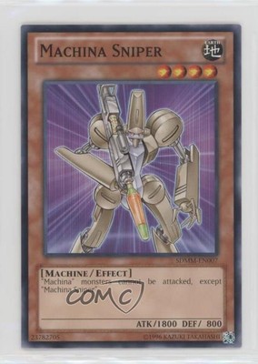 2010 Yu-Gi-Oh! Machina Mayhem Structure Deck Unlimited Sniper #SDMM-EN017 0y59-image